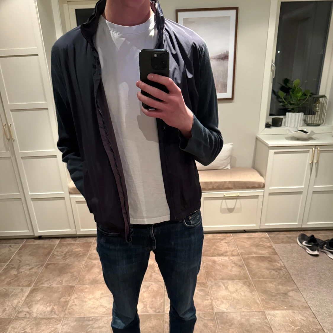 Mörkblå jacka från Emporio Armani - 1