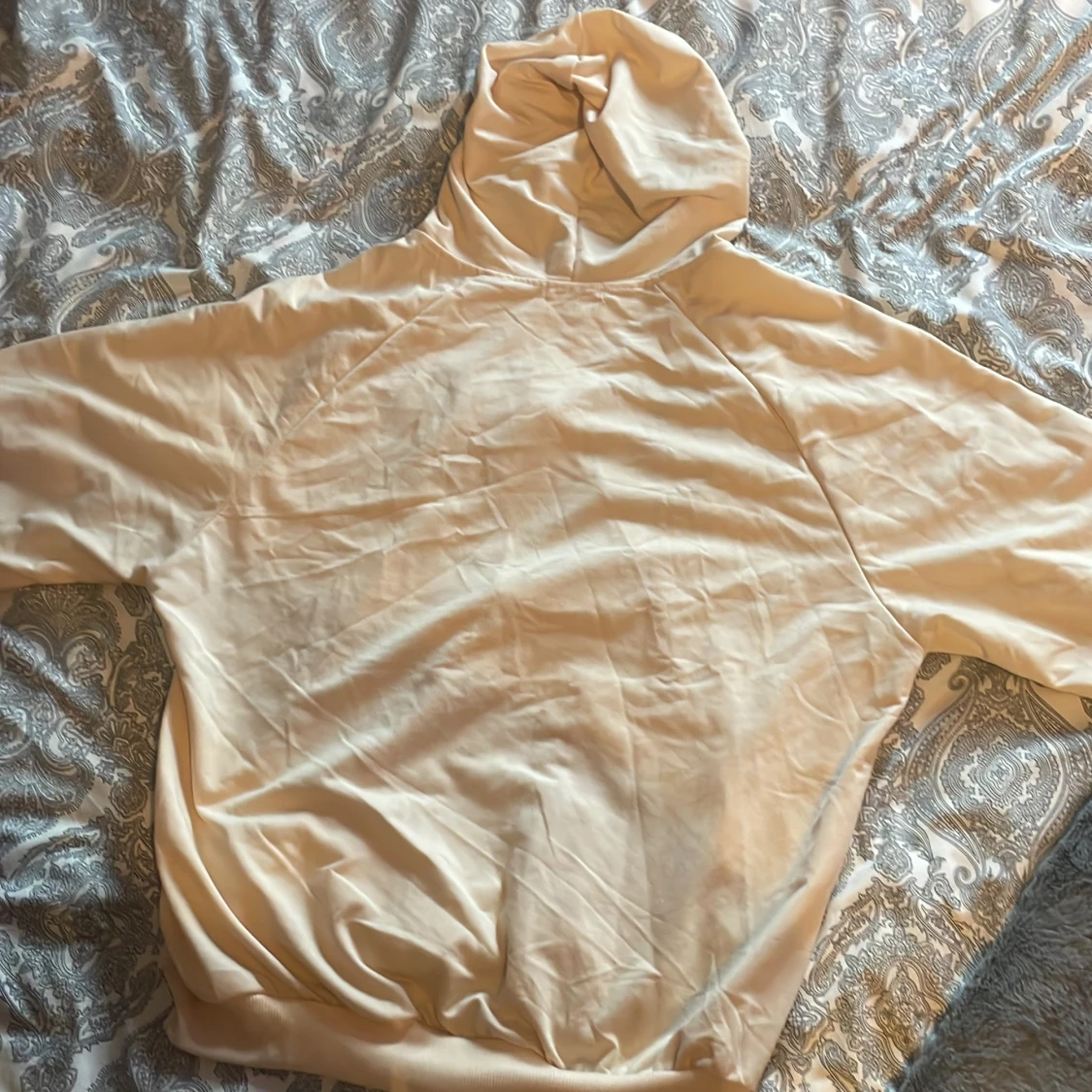 Beige hoodie - 1