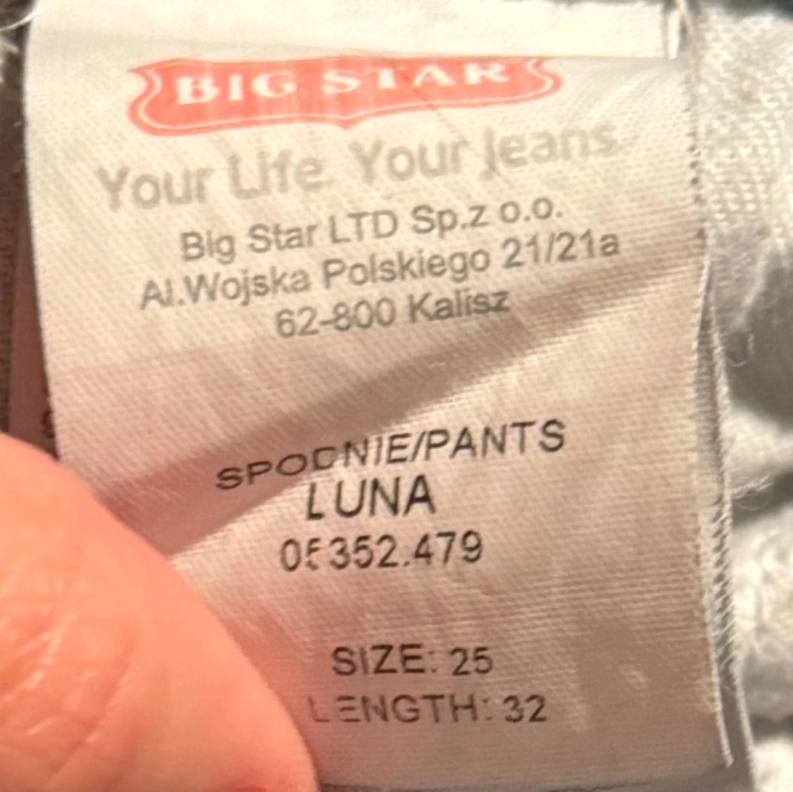 Lågmidjade raka jeans  - 3