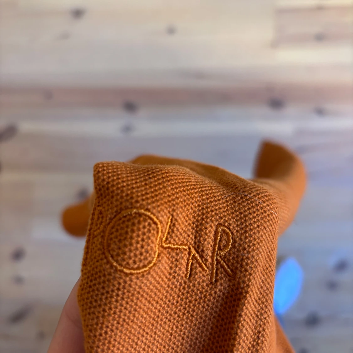 Orange tröja med dragkedja från Polar - 2