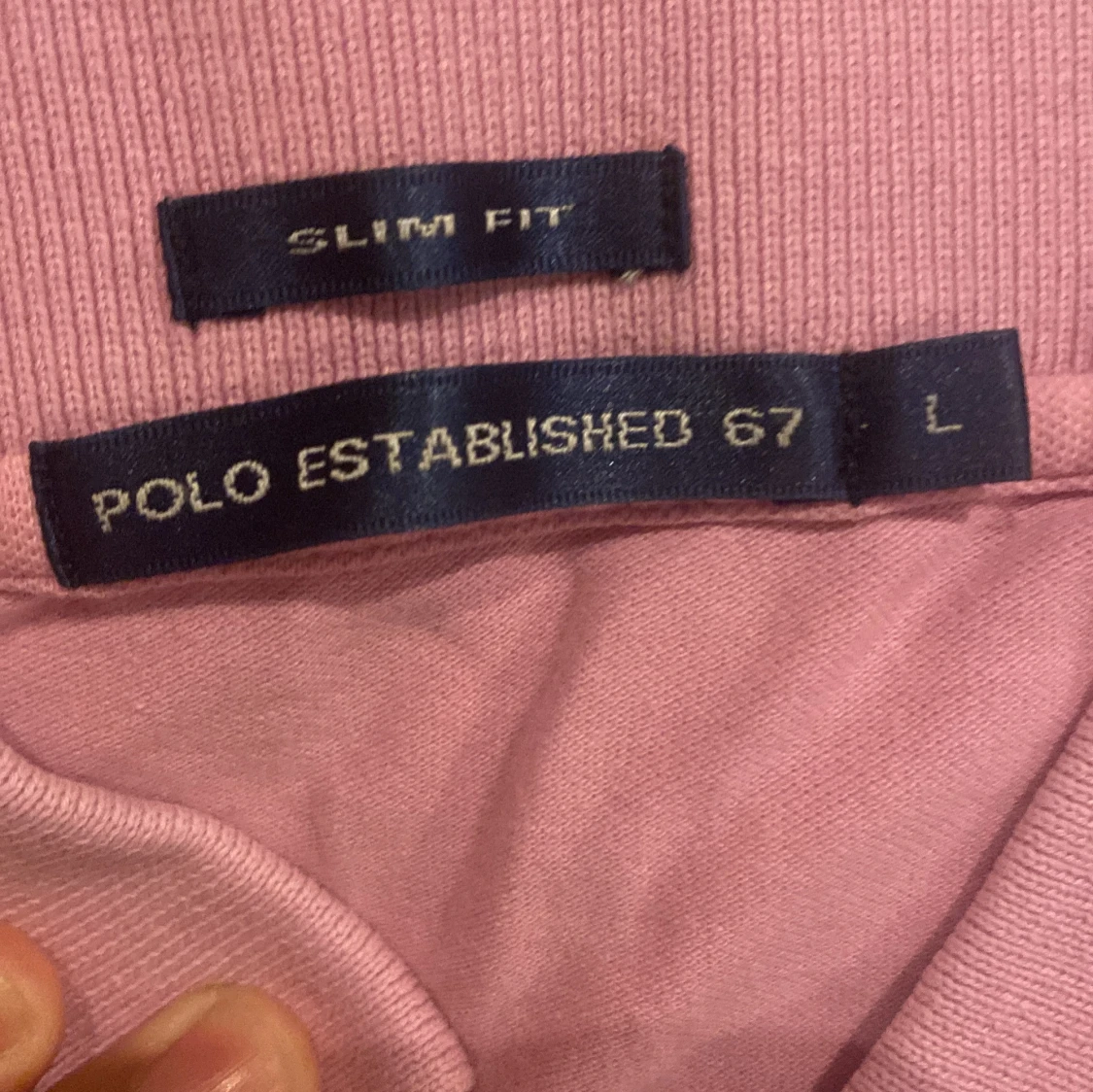 Rosa pikétröja från Polo - 1