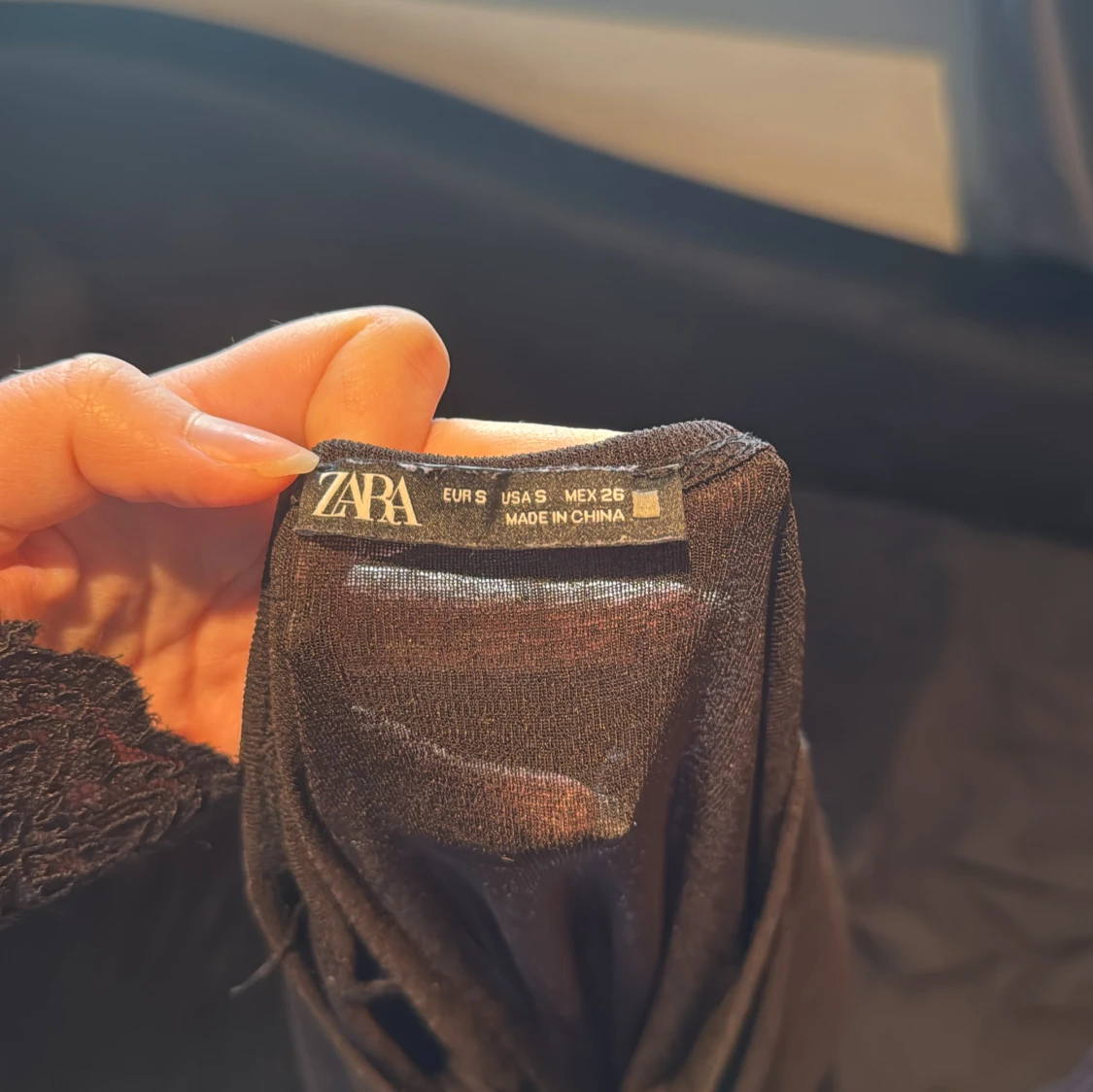 Svart tröja från zara - 2