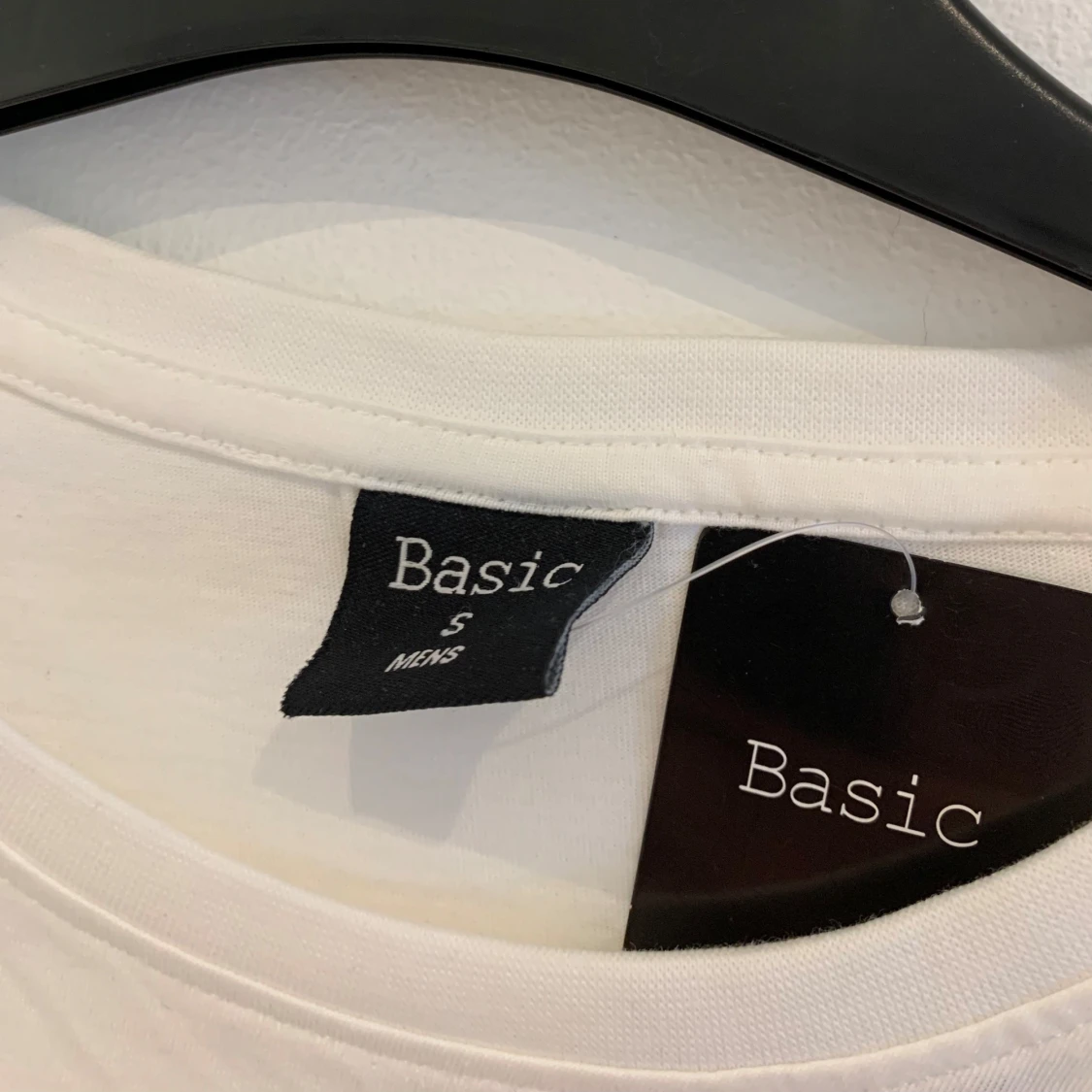 Vit långärmad tröja från Basic - 1