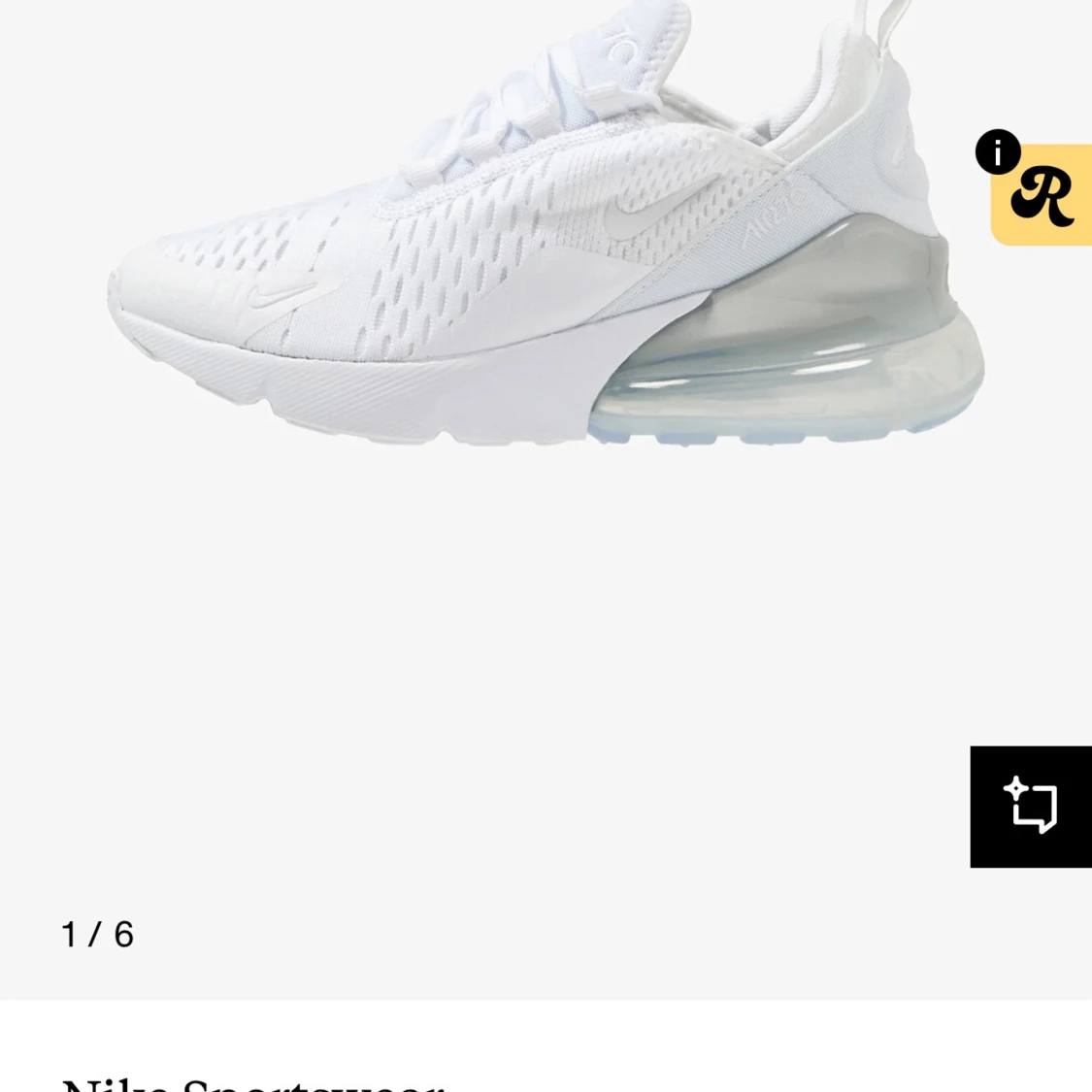Vita Nike Air Max 270 sneakers unisex - 2