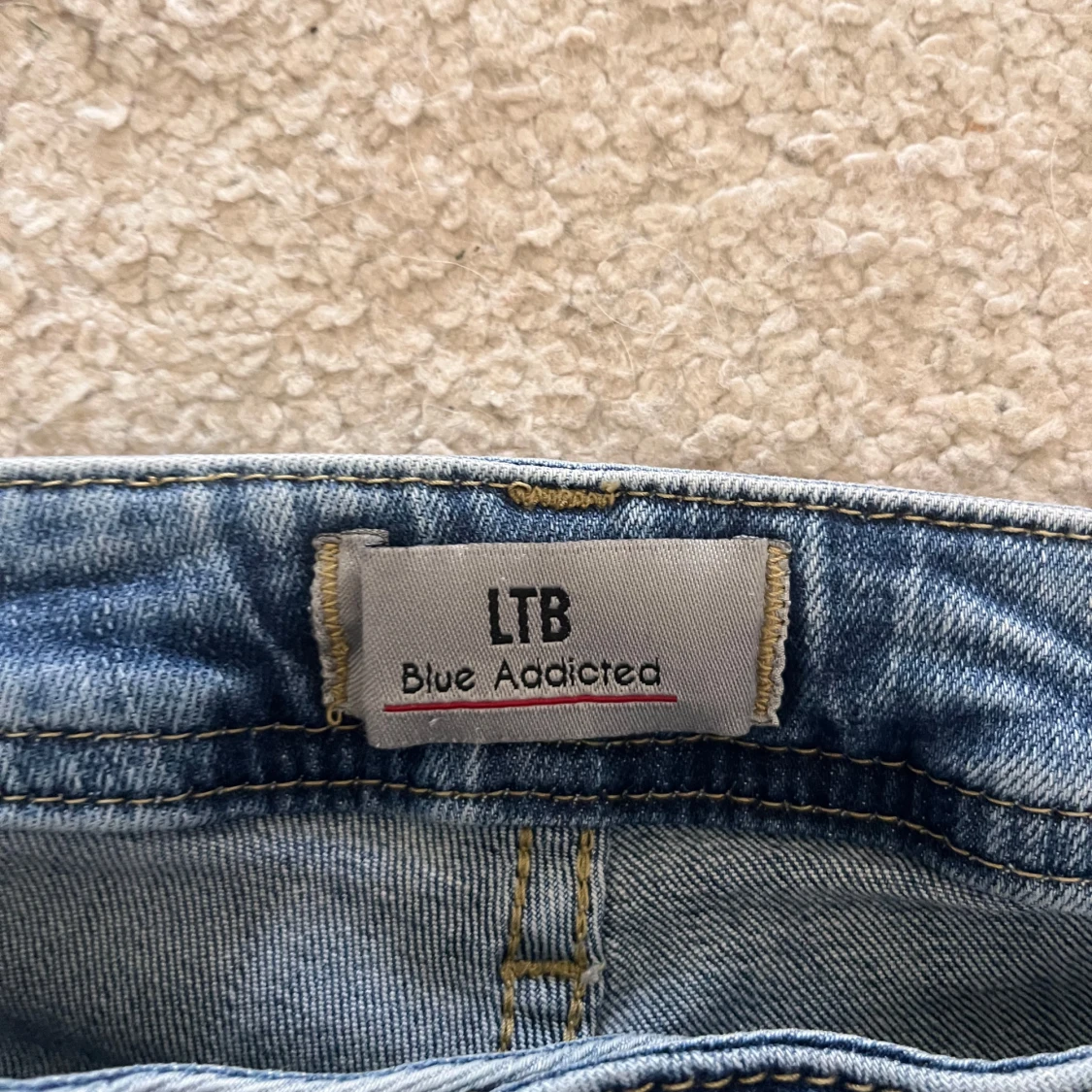 Blå bootcut jeans från LTB - 3
