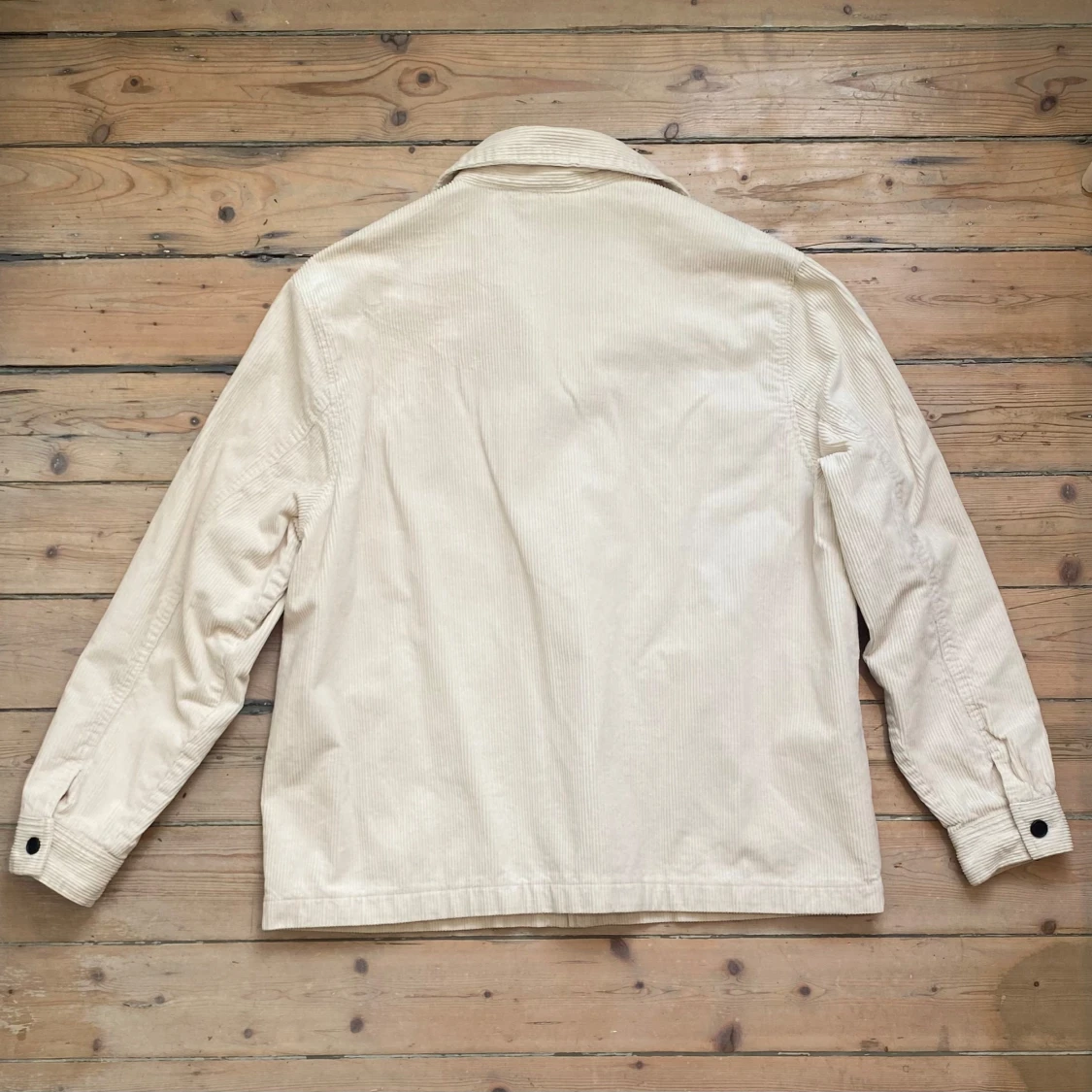 HM corduroy Vit beige vår jacka XL - 1