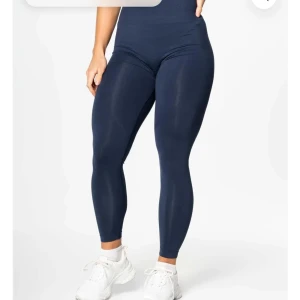 Träningstights från Relode  - Mörkblå tights i modellen ”prime seamless. Väldigt stretchiga. Som nya. 