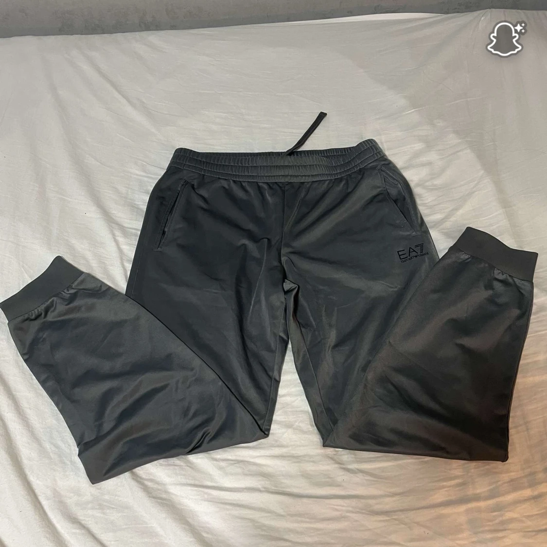 Svarta mjukisbyxor från EA7 - 1