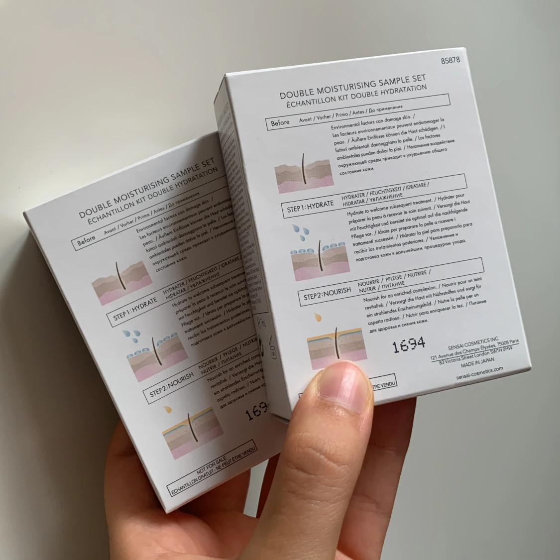 Sensai Double Moisturising Sample Set - 3