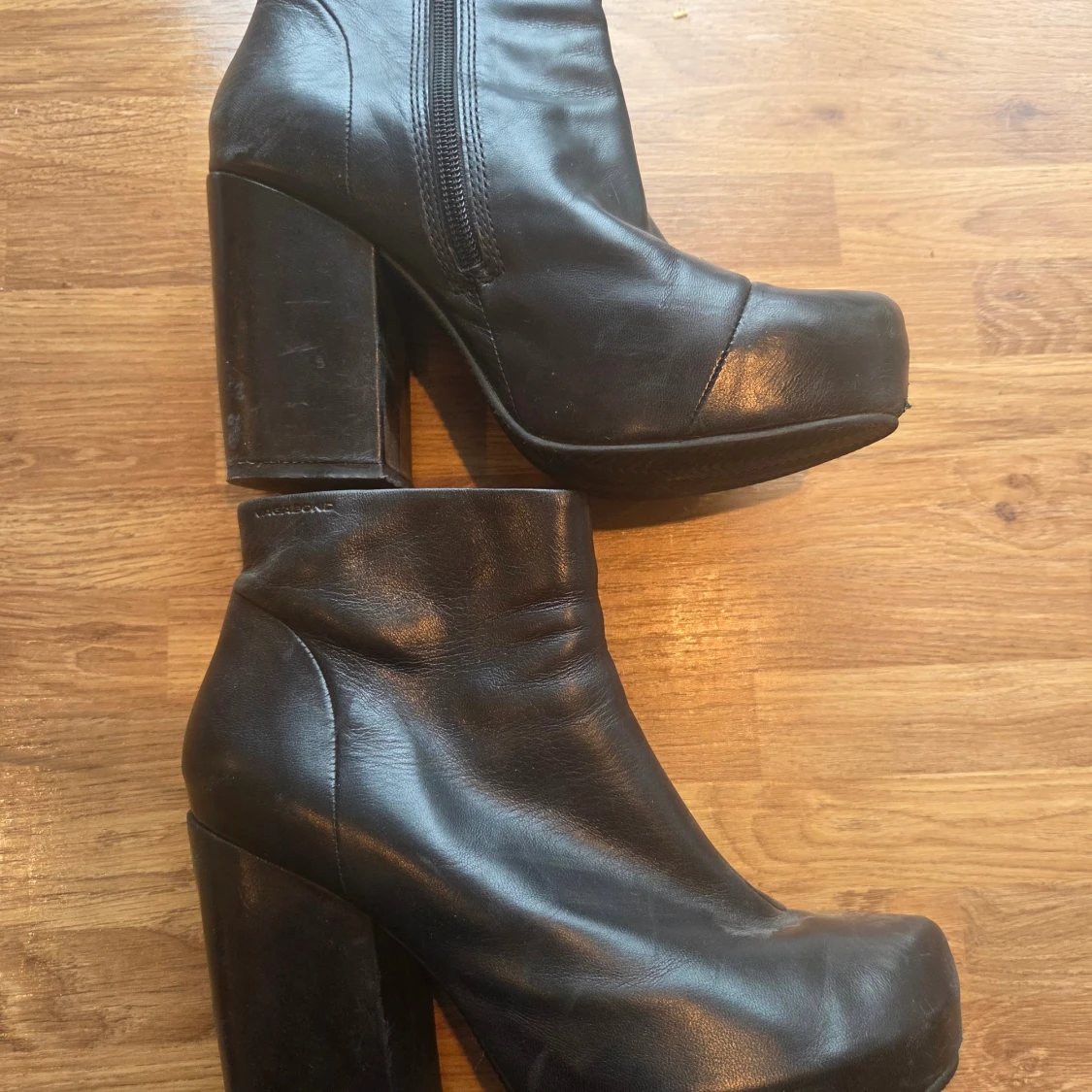 Svarta Vagabond stövletter, svart, stl 38 - 2