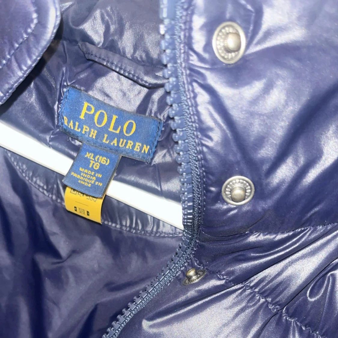 Blå dunjacka Polo Ralph Lauren  - 3