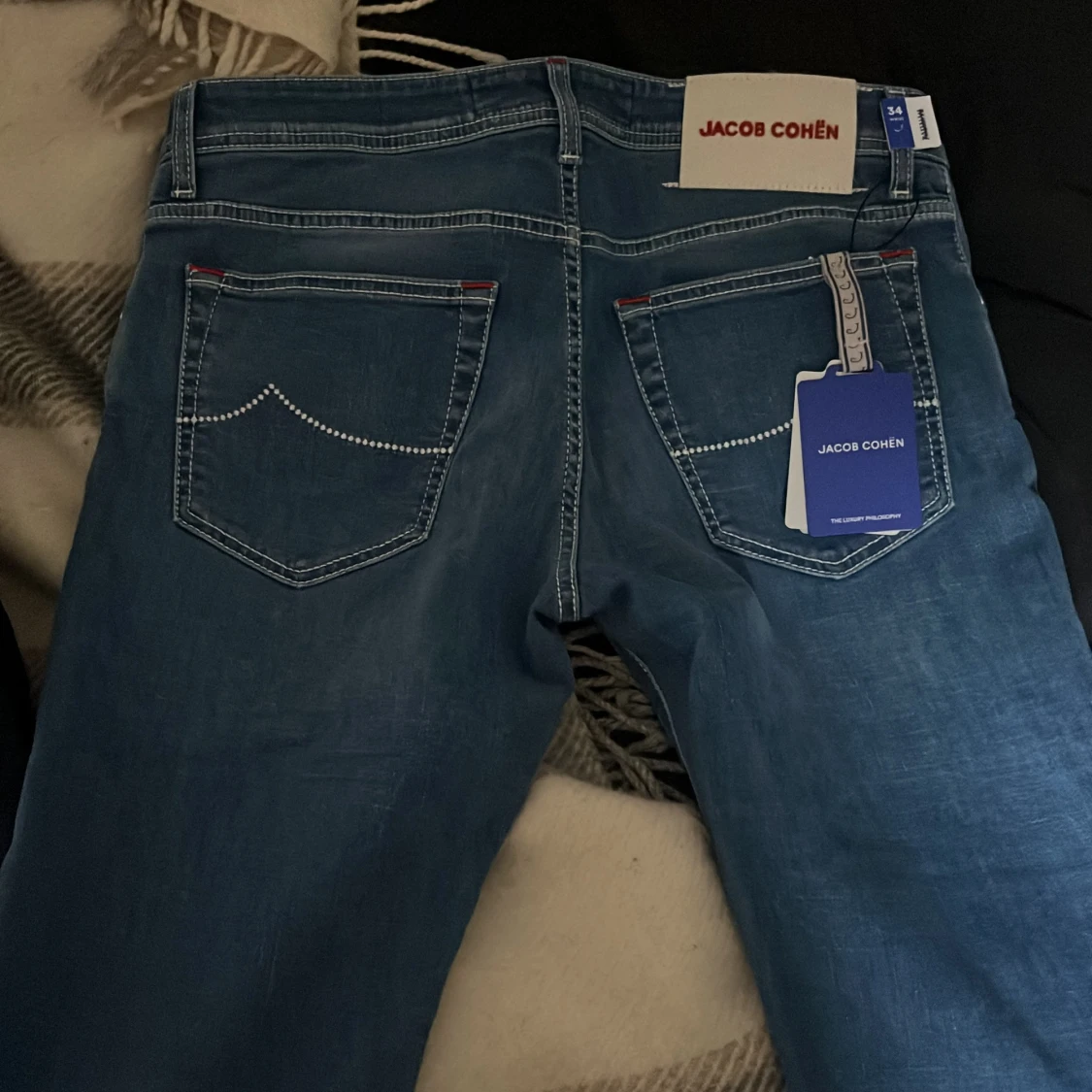 Jacob Cohën Nick Slim blå jeans - 1