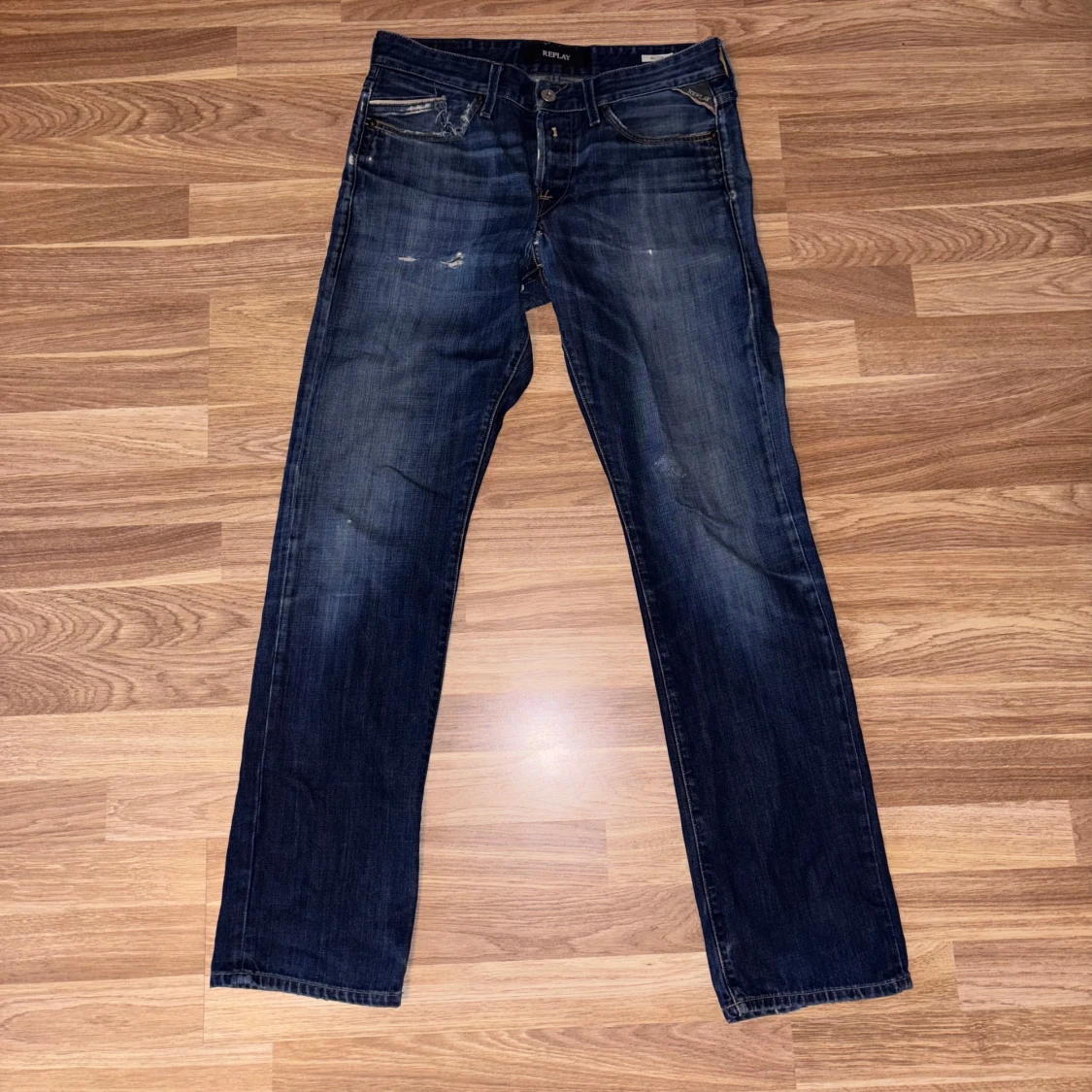Replay Waitom blå jeans straight fit