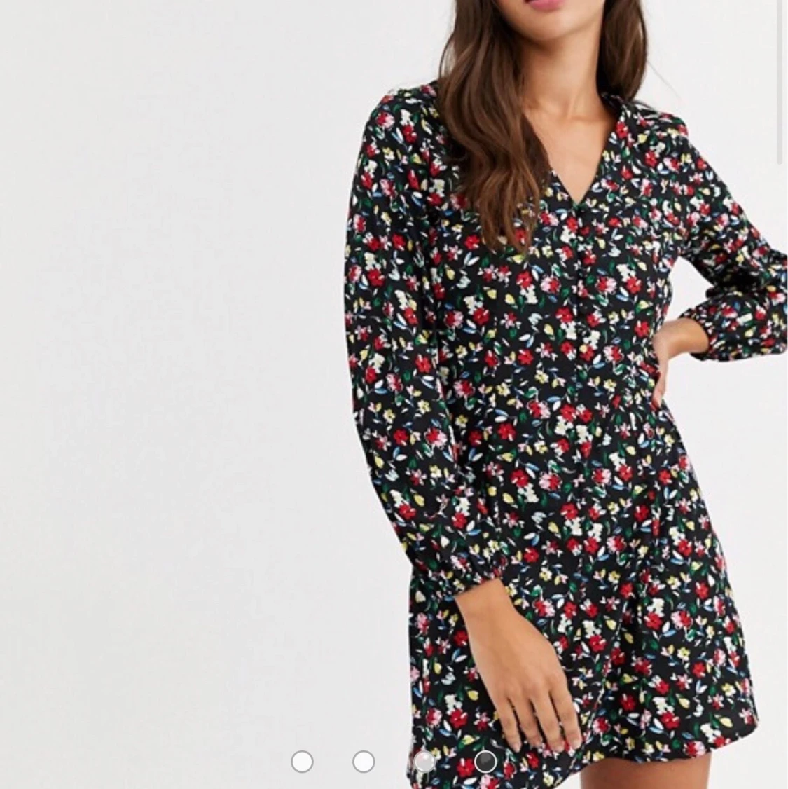 Blommig klänning  - 90