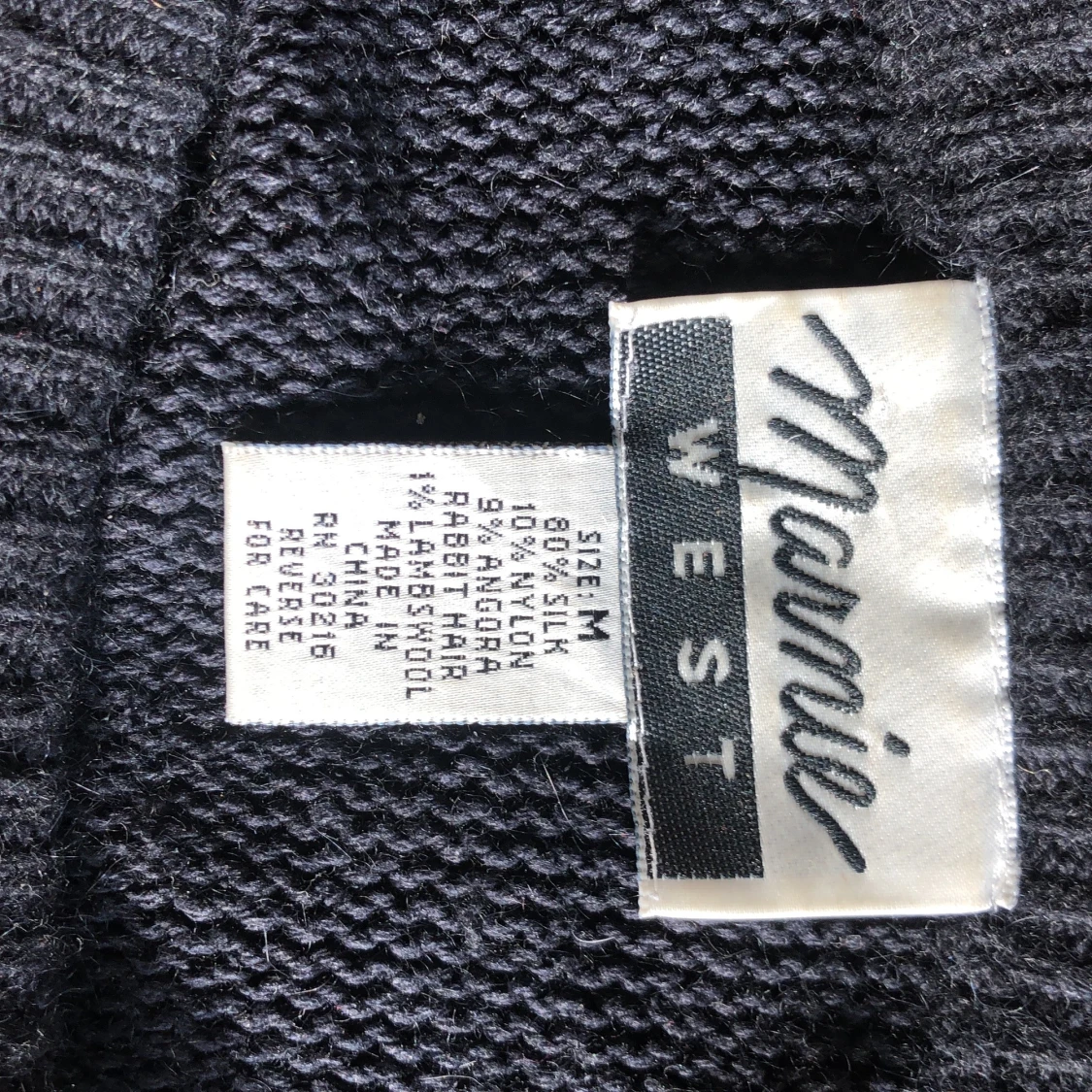 Vintagetröja i silke  - 91