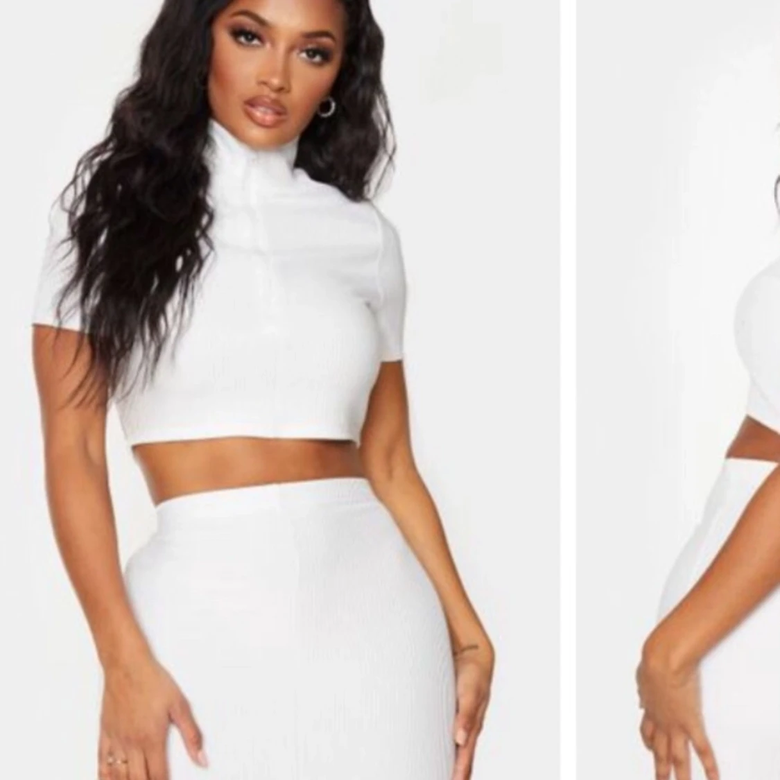 Prettylittlething zip croptop - 91