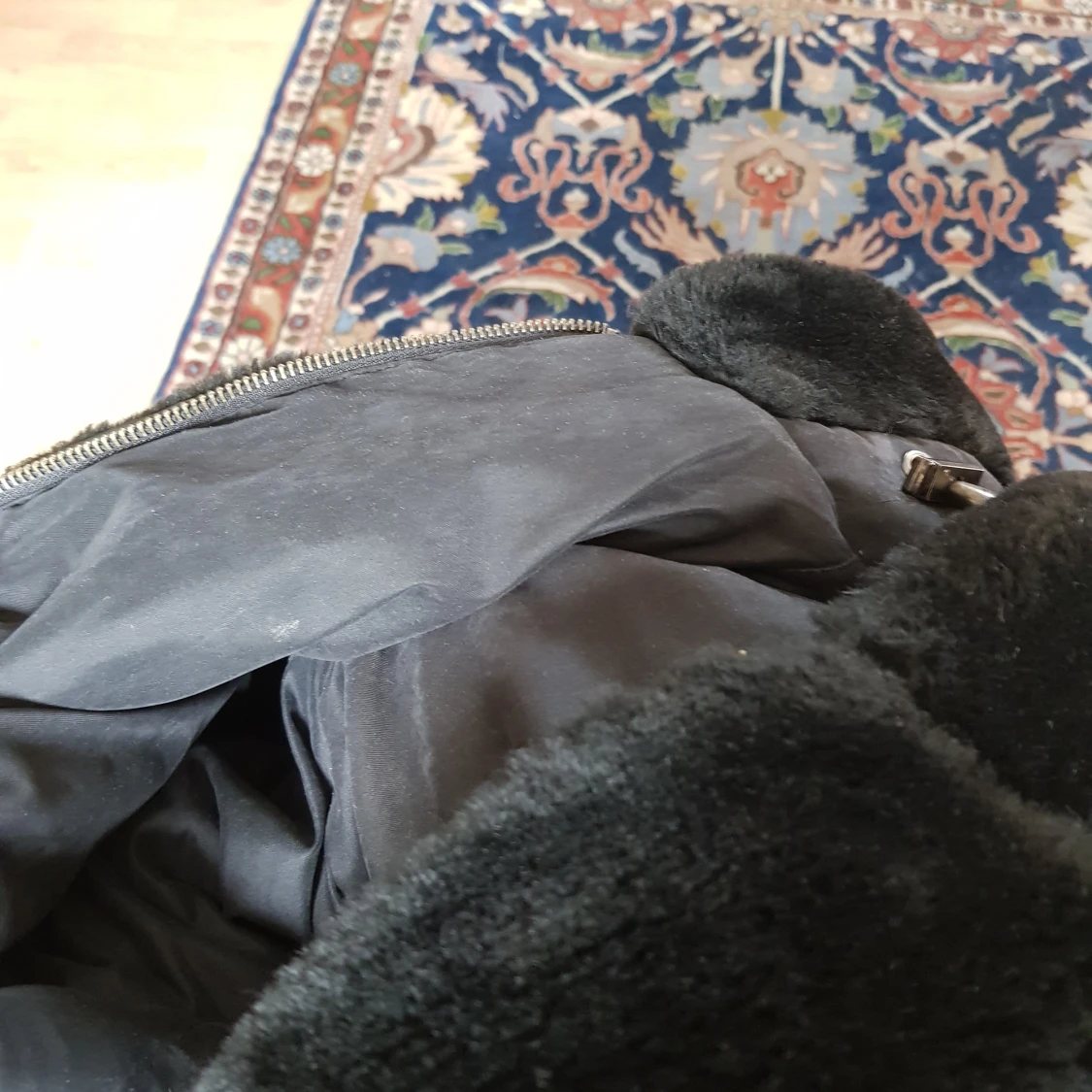 oversize pälsjacka  - 91