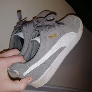  - Gråa sneakers från puma, storlek 37 