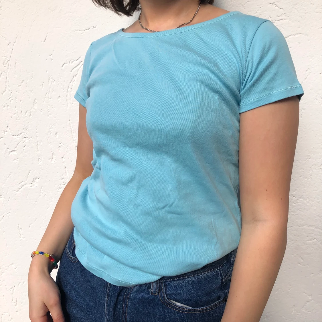 Ljusblå tröja - 90