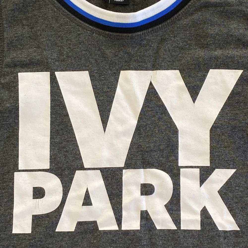 Ivy Park grey bodysuit. Colored trims and logo print on the chest. Size XS (size big, good for size S as well). Very good condition, worn only once.. Övrigt.