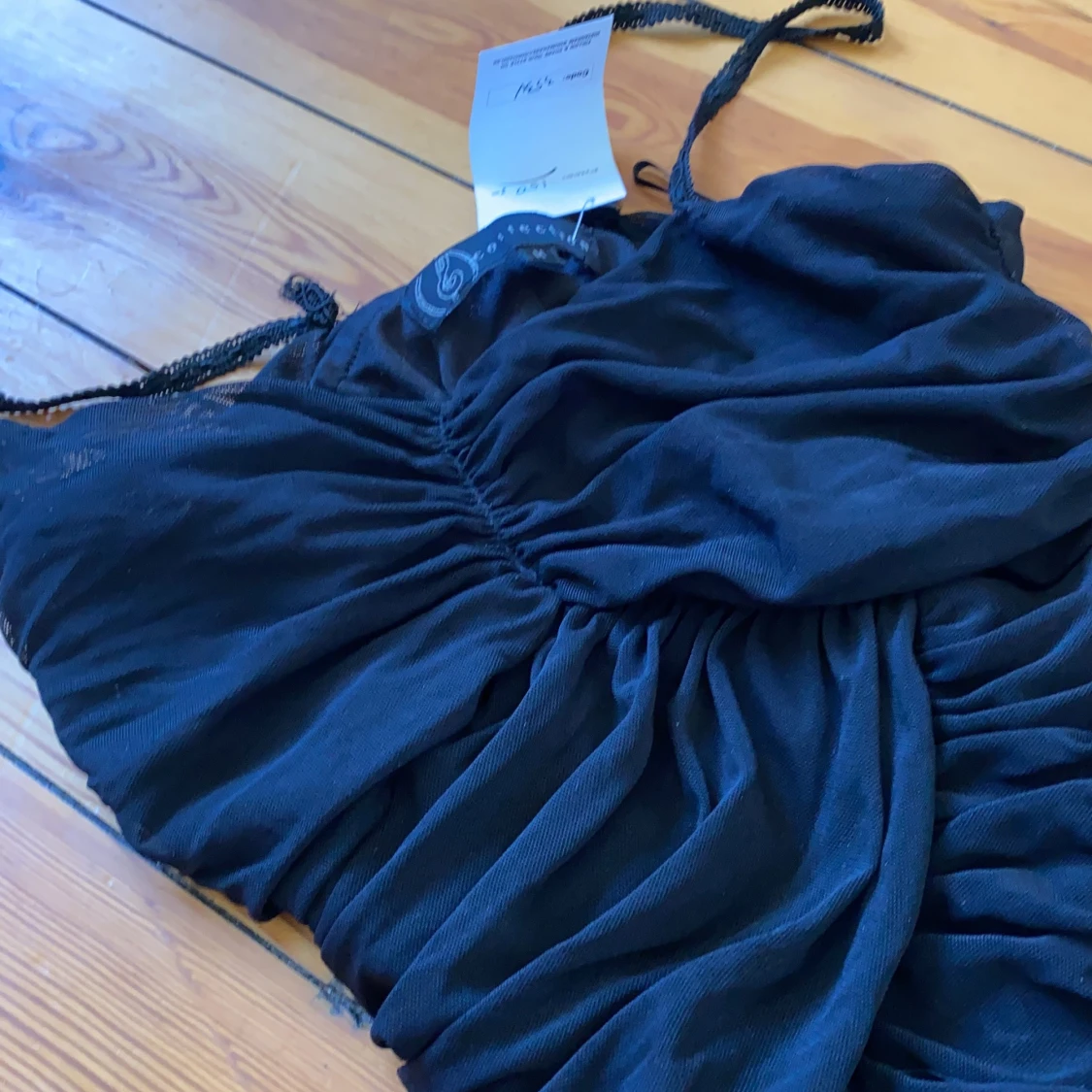 Svart tight klänning - 90