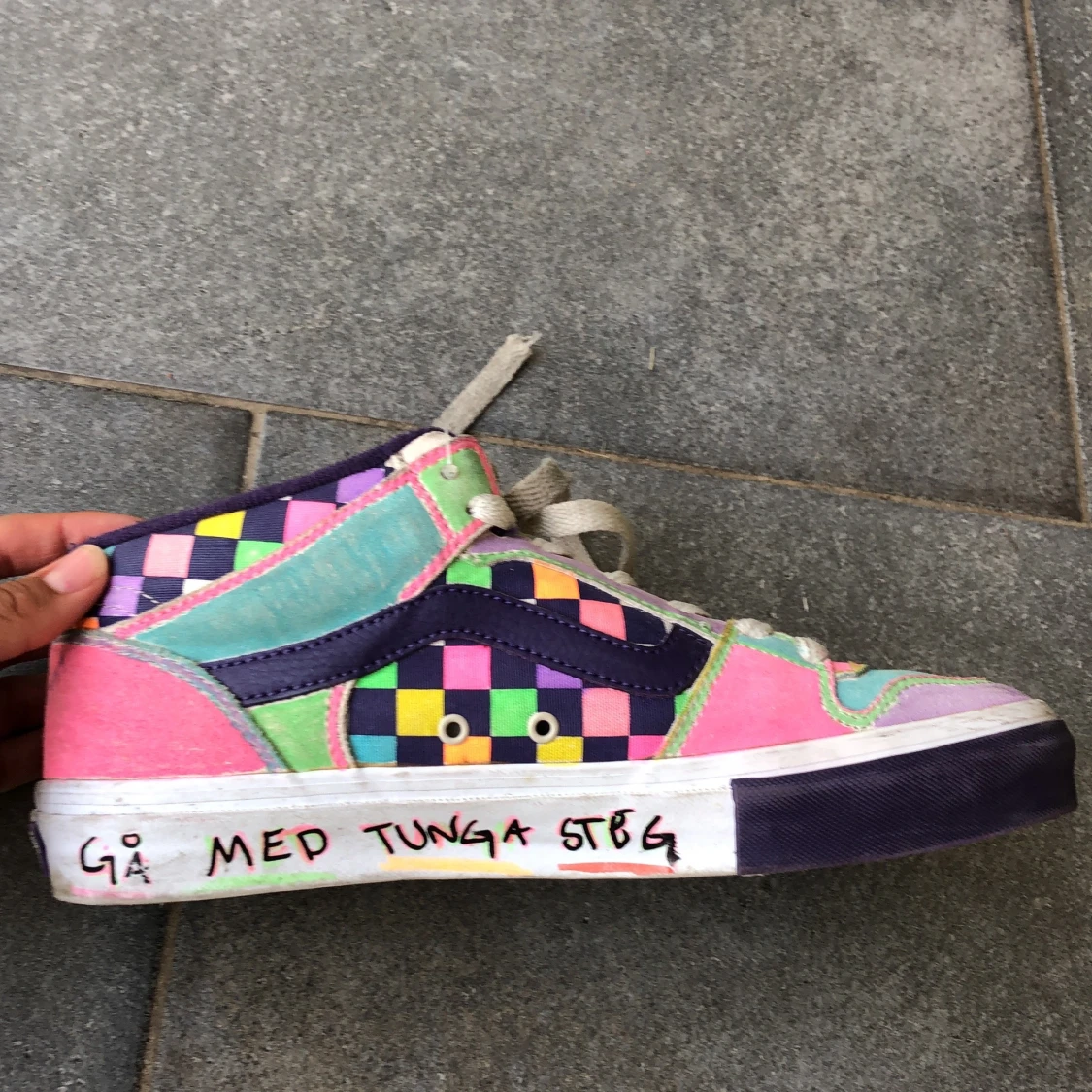 Custom vans skor - 91