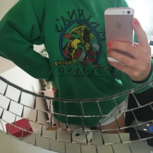 Hoodie  - Skitsnygg grön hoodie från Hanes