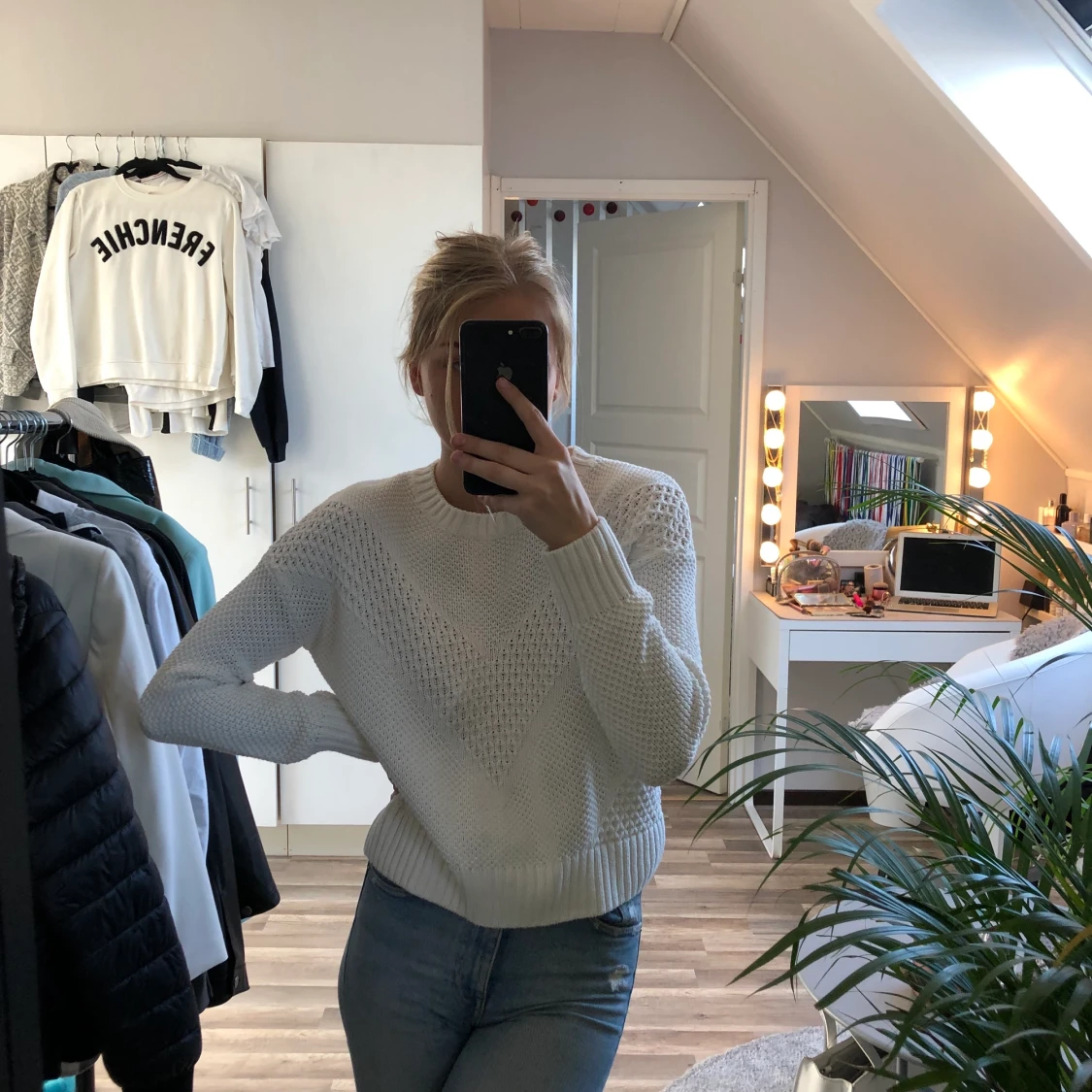 Tjocktröja, h&m, strl xs