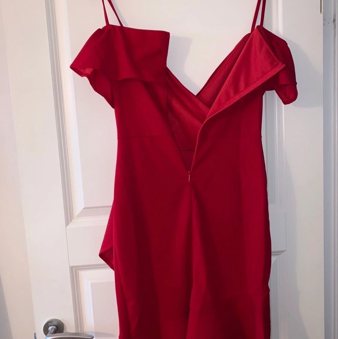 Röd klänning 
