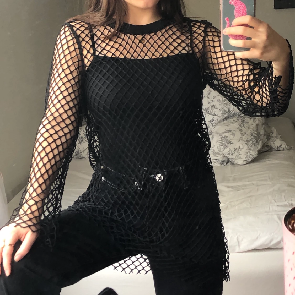 Klänning/topp i nät  - 90