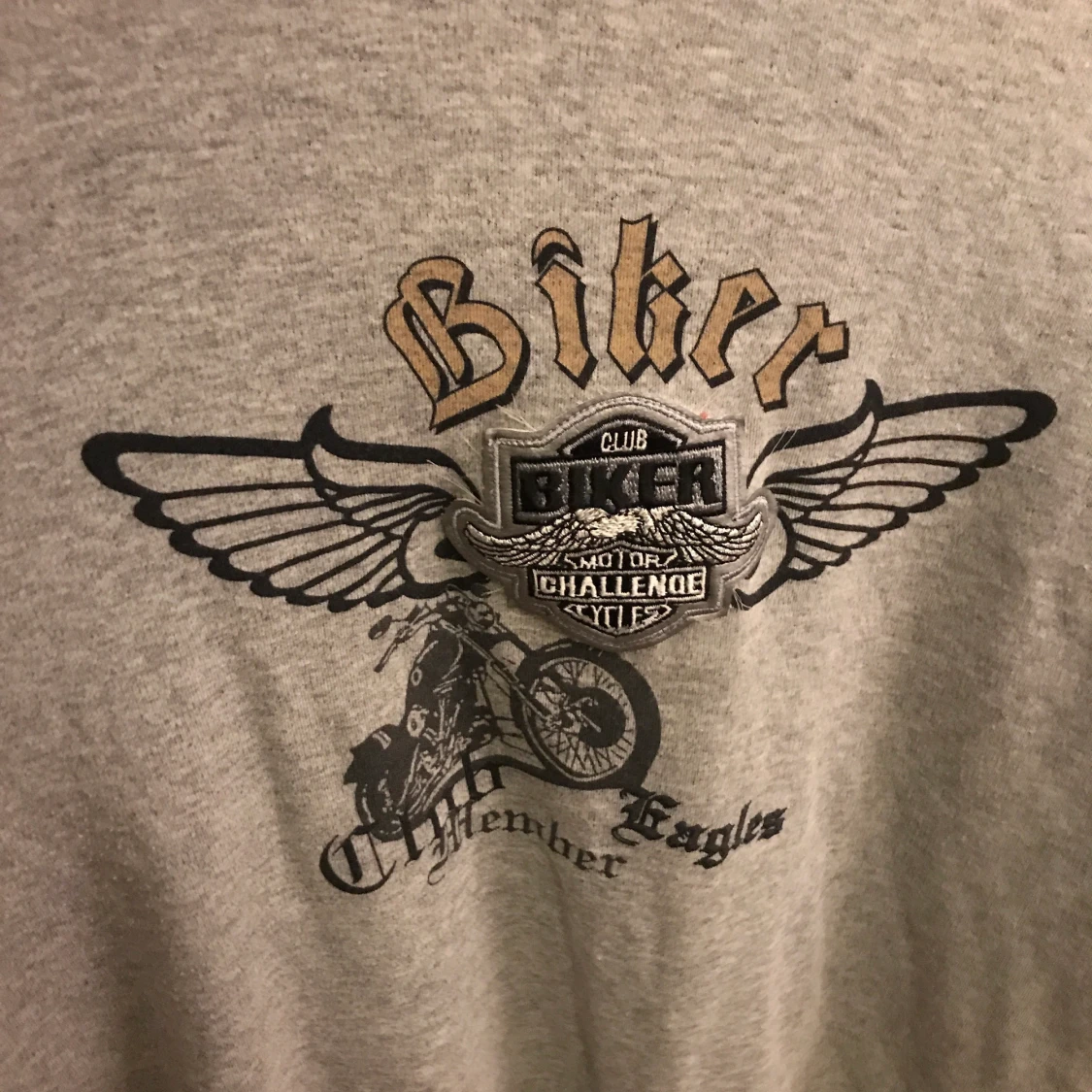 Grå långärmad tröja - 90