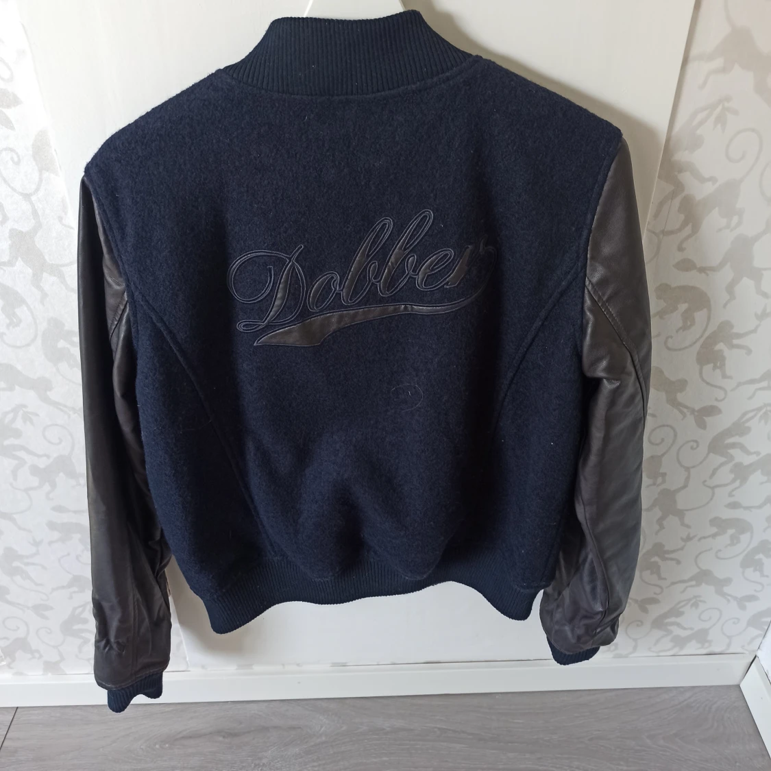 Collegejacka dobbet strl M - 90