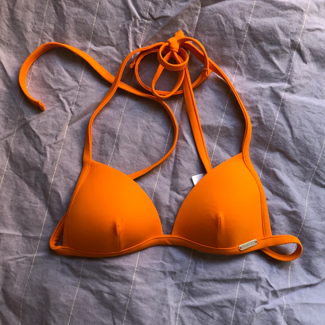 Orange bikini, free society  - 90