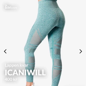 Icaniwill tights - Helt nya med lappen kvar! Storlek M men små i storleken så passar S (brukar själv alltid ha s). Matchande sport-bh finns i storlek S! (Paketpris 500kr + frakt)