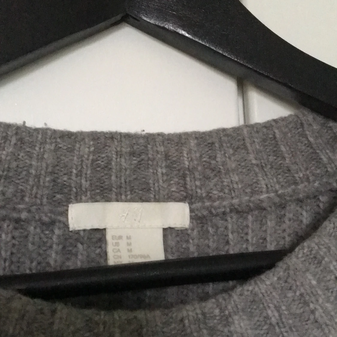 En grå fin tjocktröjan från H&M - 90