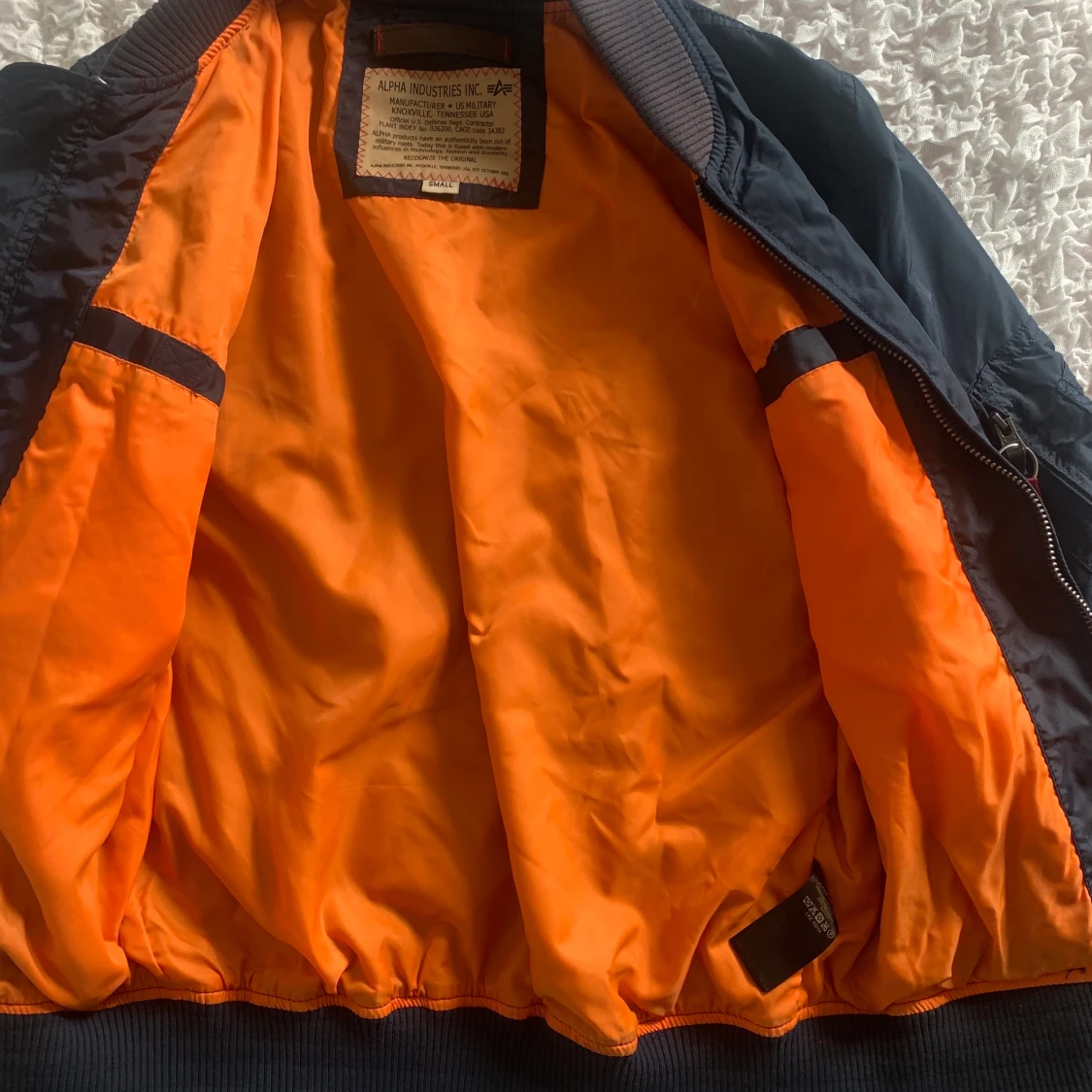 Alpha jacka mörkblå  - 91