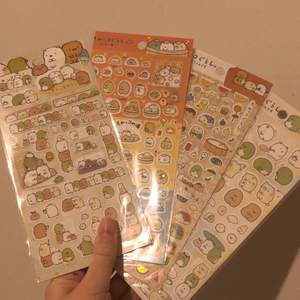 Helt nya sumikko klistermärken Äkta från japan! 35kr för ett ark eller 4 för 110kr inkluderad frakt!