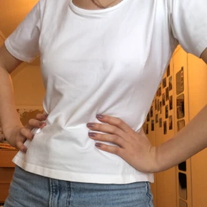 Zara tröja vit - En vit tröja från zara. Materialet är tjock men mjukt, inte alls genomskinligt helt perfekt alltså. Köparen står för frakten, men jag kan också mötas upp i Malmö eller Lund!💞💞🥰😚