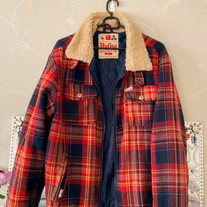 FLYGUY VINTAGE JACKET - kinda rough but after a bit of grooming perfect 👌 PR:250kr