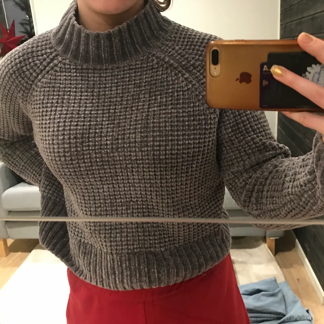 Tröja med liten krage från hm  - 90