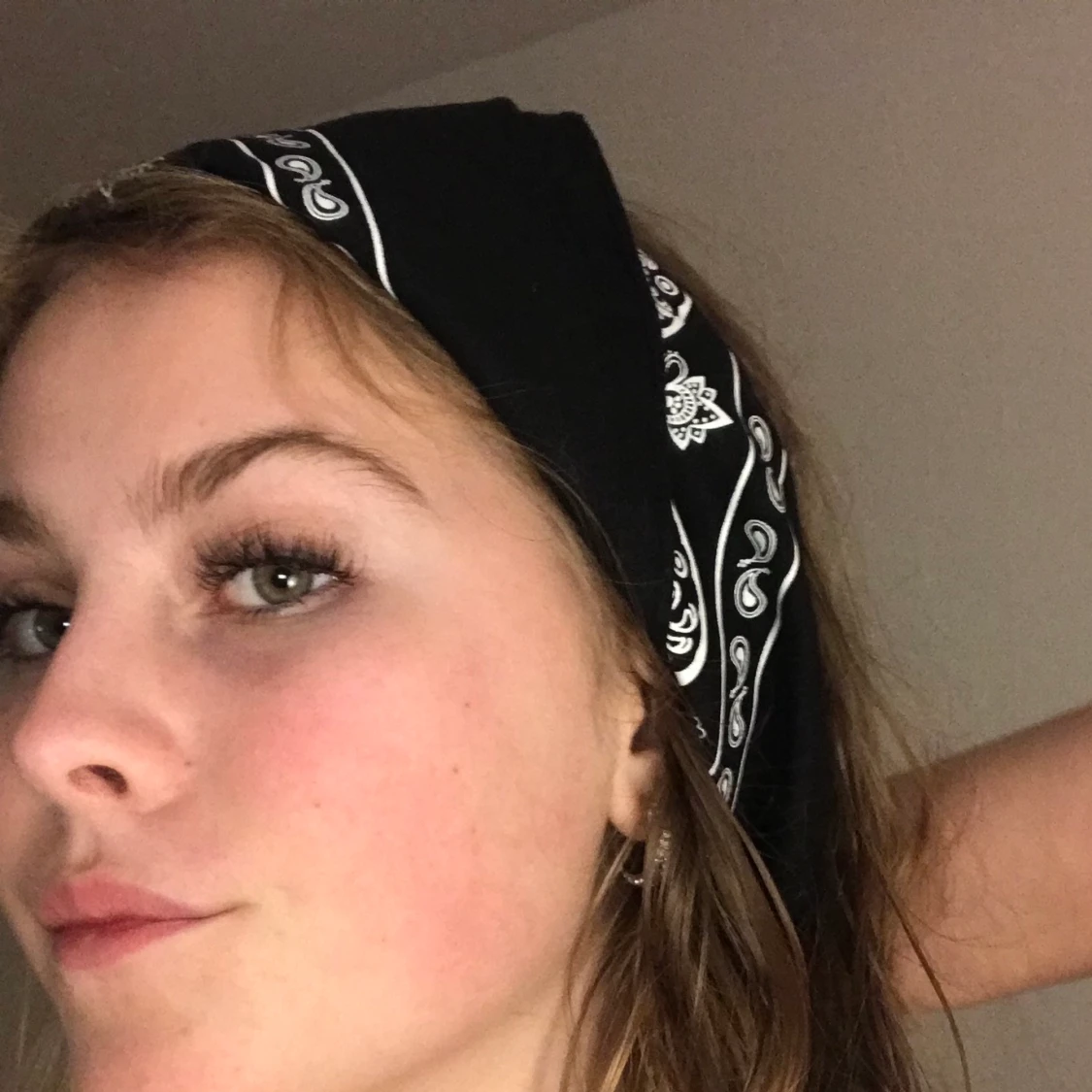 Svart bandana