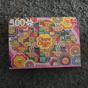 Pussel - Säljer detta chupa chups pusslet på 500 bitar då jag råkade beställa av misstag. Emballaget är inte öppnat. 