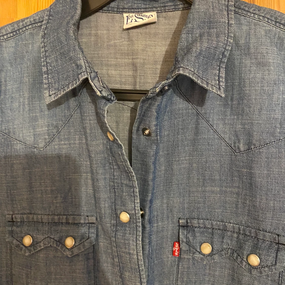 Levis skjorta, jeans, XS - 90