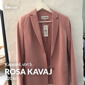 Kavaj-set, rosa  - Kapphal, helt omvänd med lappar kvar 
