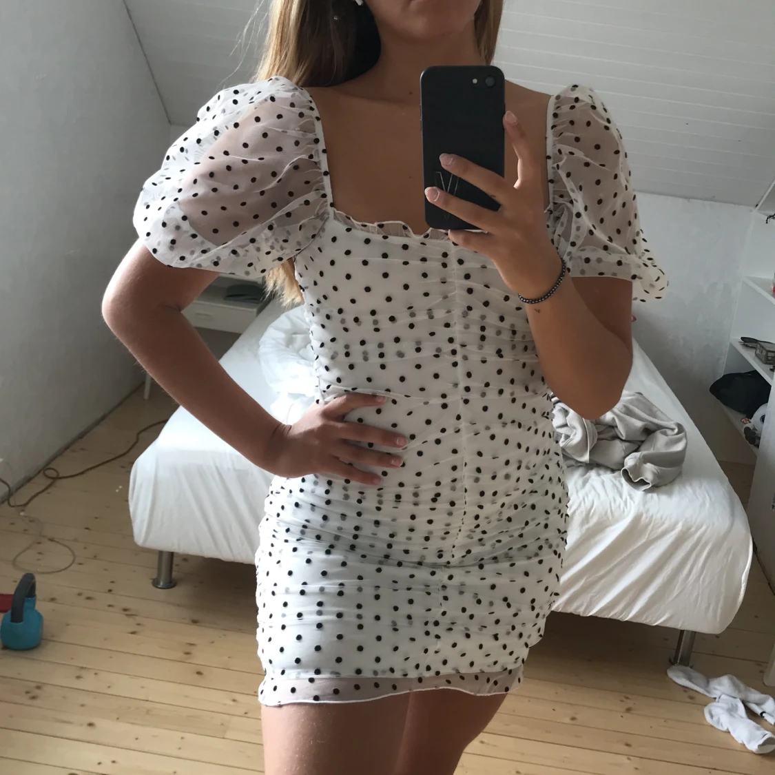 Prickig sommar klänning 