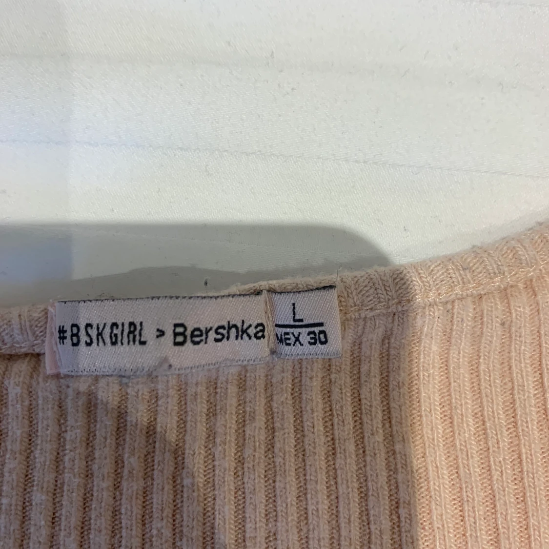 Basic topp, beige rosa  - 91