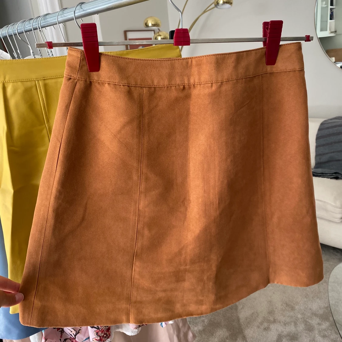 Kjol i mockaimitation - 91