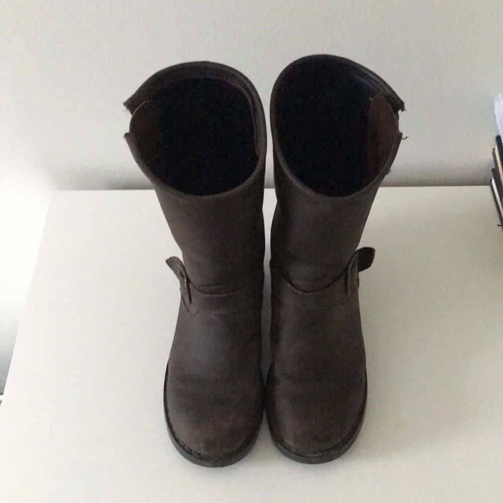 Mörkbruna boots från Johnny Bulls | Plick Second Hand
