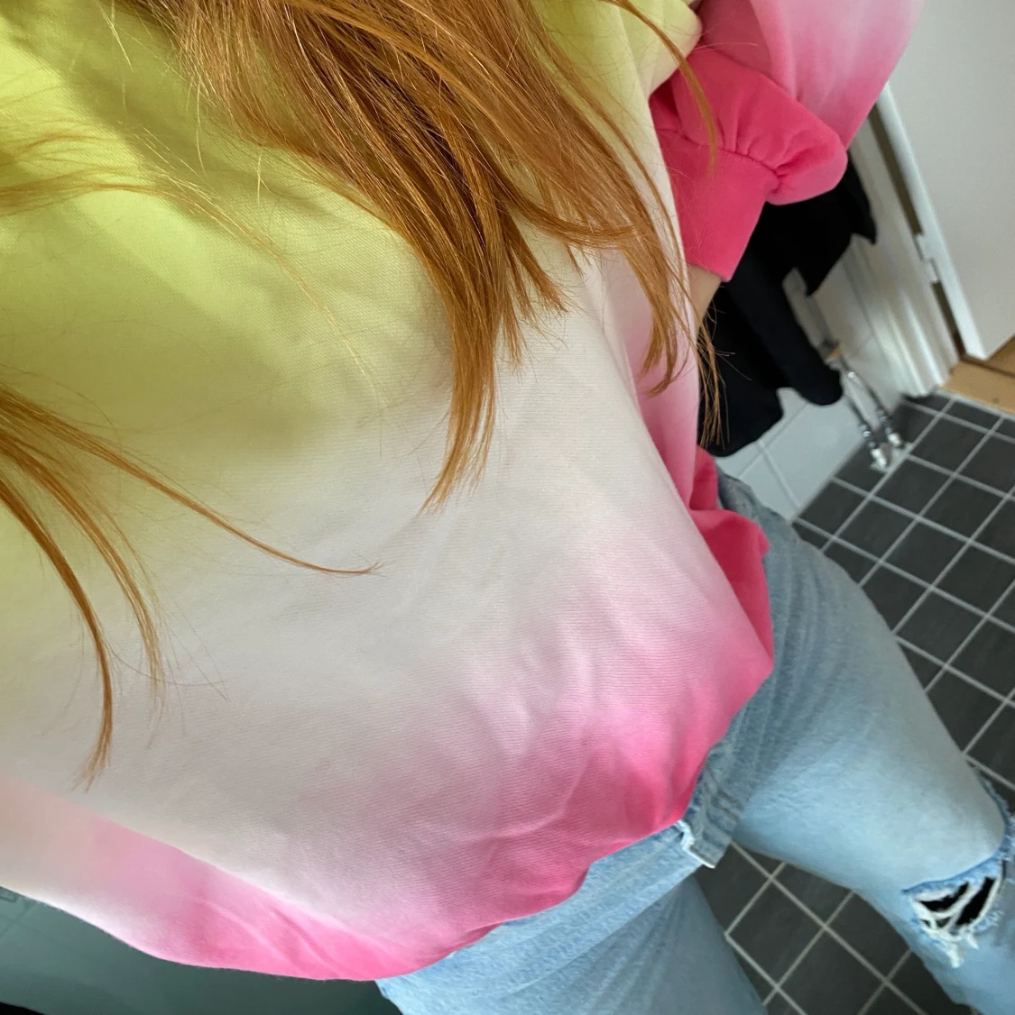 Sweatshirt i ombre  - 90