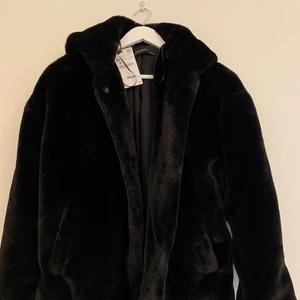 pälsjacka - säljer min pälsjacka från zara. Den är mycket väl använd men är fortfarande i ett bra skick. Fungerar jättebra som vinterjacka! ord pris 550!